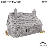 Tabletop Terrain Building Country Manor - Country & King - Fantasy Historical Building