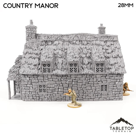 Tabletop Terrain Building Country Manor - Country & King - Fantasy Historical Building