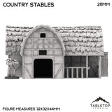 Tabletop Terrain Building Country Stables - Country & King - Fantasy Historical Building
