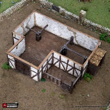 Tabletop Terrain Building Country Stables - Country & King - Fantasy Historical Building