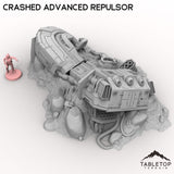Tabletop Terrain Building Crashed Advanced Repulsor