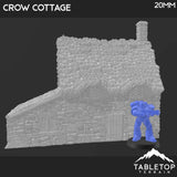 Tabletop Terrain Building Crow Cottage - Country & King - Fantasy Historical Building