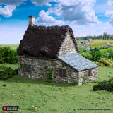 Tabletop Terrain Building Crow Cottage - Country & King - Fantasy Historical Building