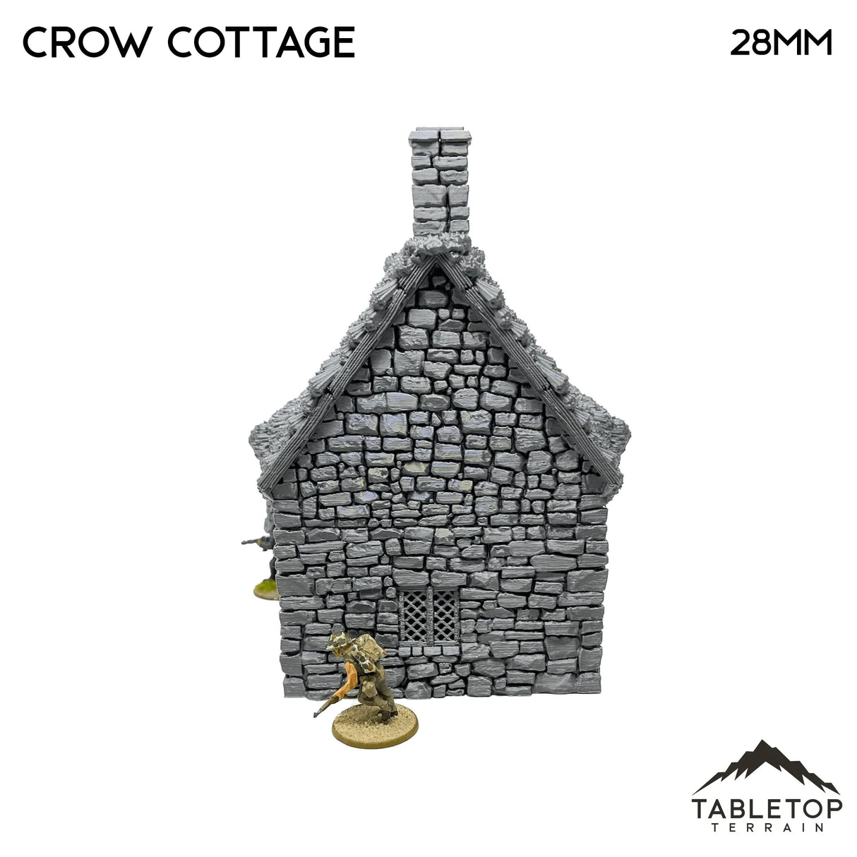 Tabletop Terrain Building Crow Cottage - Country & King - Fantasy Historical Building
