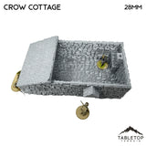 Tabletop Terrain Building Crow Cottage - Country & King - Fantasy Historical Building