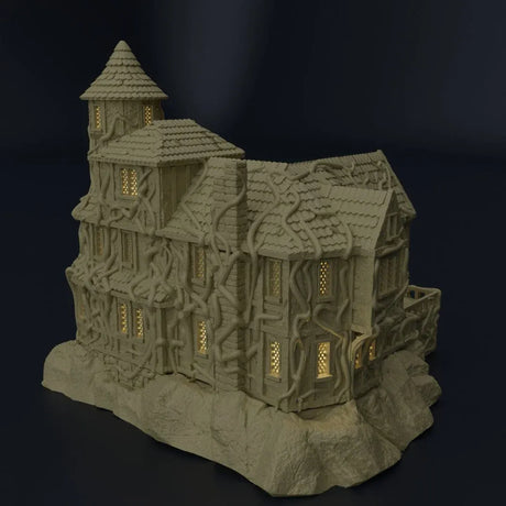 Tabletop Terrain Building Cultist Manor