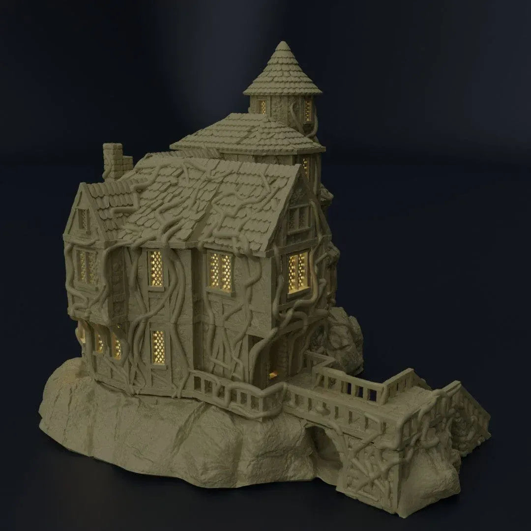 Tabletop Terrain Building Cultist Manor