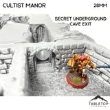Tabletop Terrain Building Cultist Manor