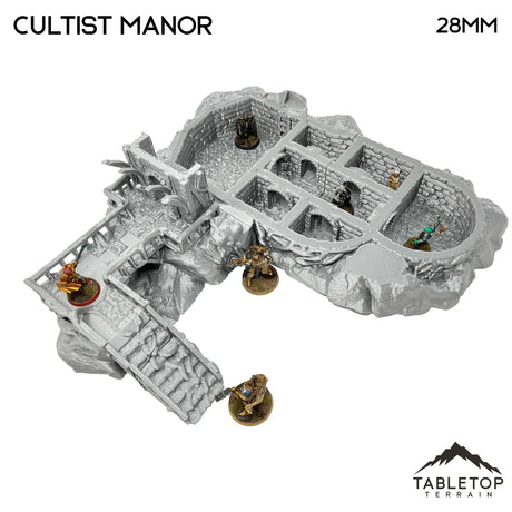 Tabletop Terrain Building Cultist Manor