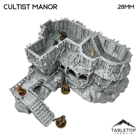 Tabletop Terrain Building Cultist Manor