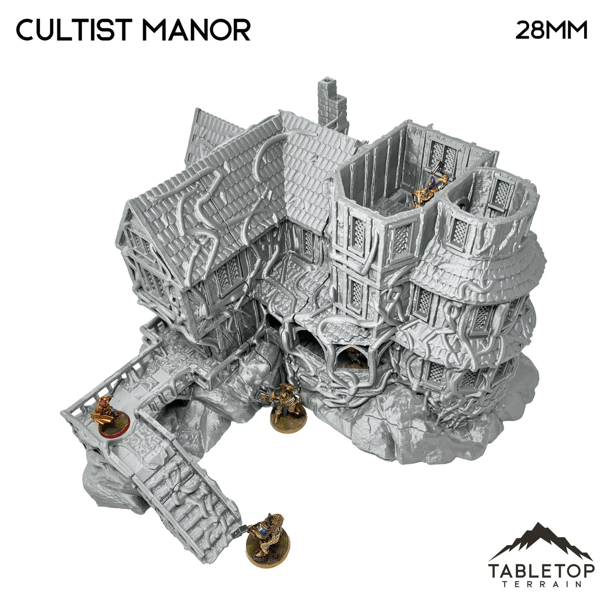 Tabletop Terrain Building Cultist Manor