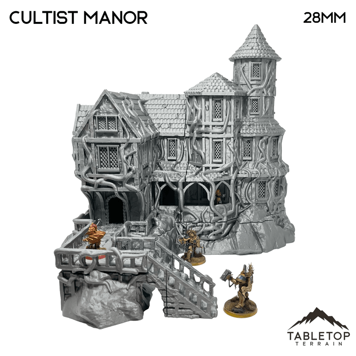 Tabletop Terrain Building Cultist Manor