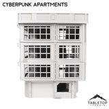Tabletop Terrain Building Cyberpunk Apartments - Cyberpunk Building