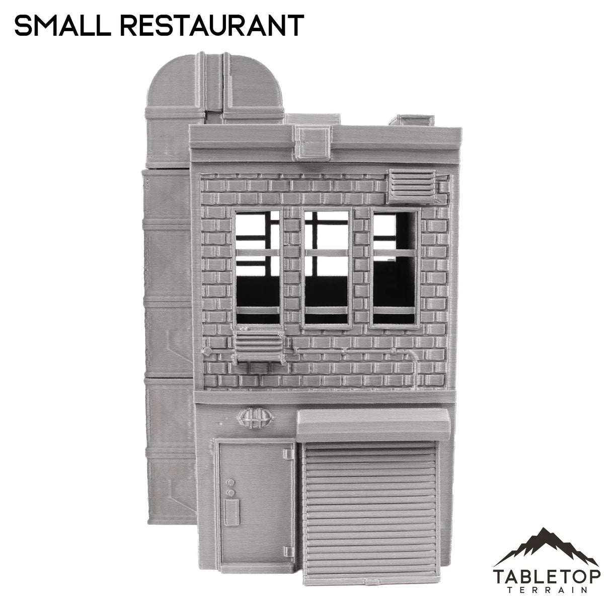 Tabletop Terrain Building Cyberpunk Small Restaurant - Cyberpunk Building