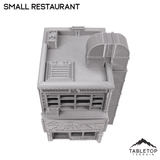 Tabletop Terrain Building Cyberpunk Small Restaurant - Cyberpunk Building