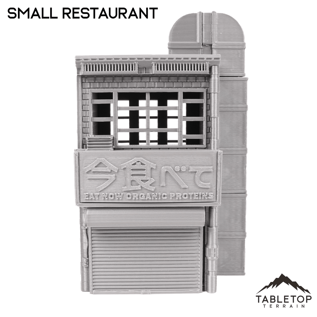 Tabletop Terrain Building Cyberpunk Small Restaurant - Cyberpunk Building