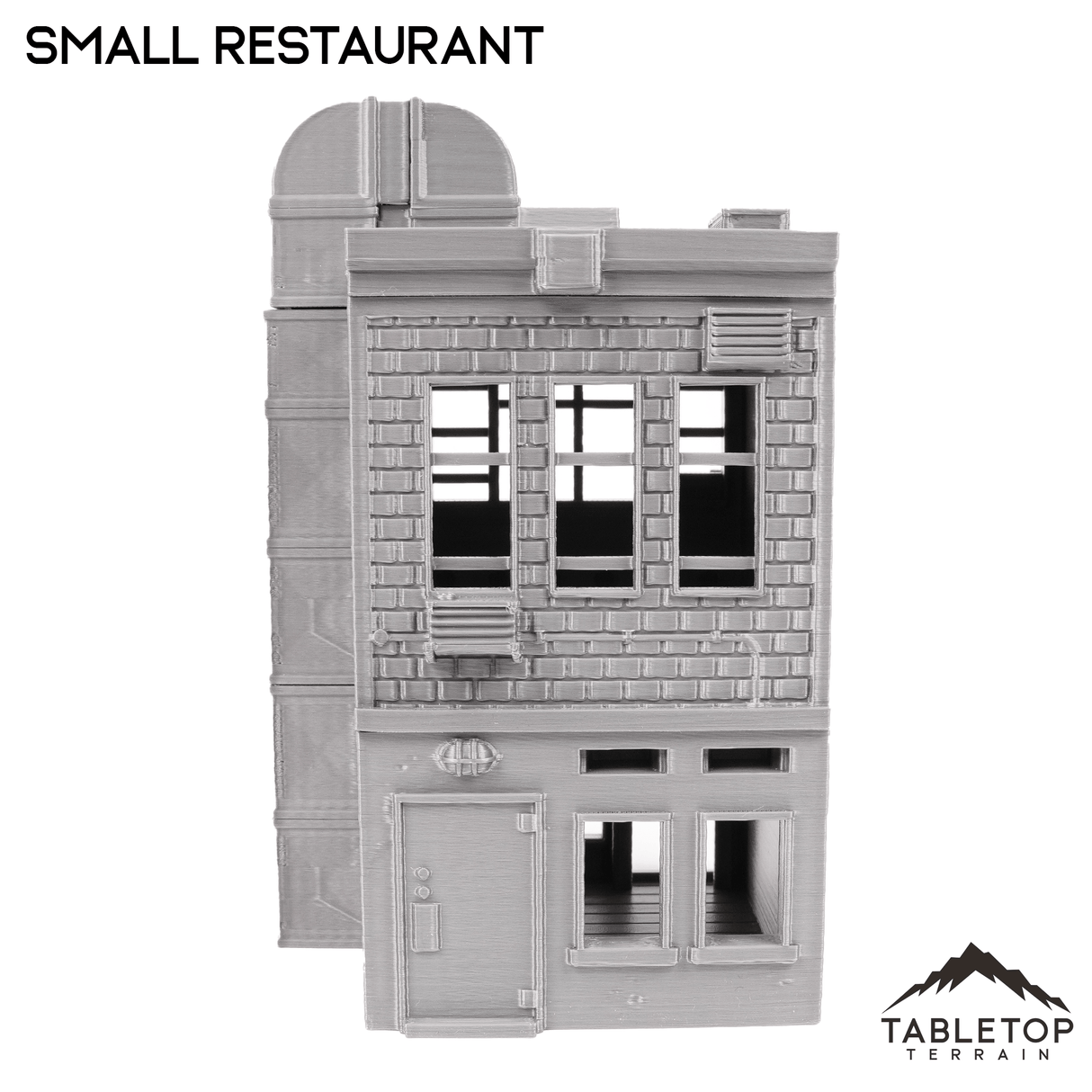 Tabletop Terrain Building Cyberpunk Small Restaurant - Cyberpunk Building