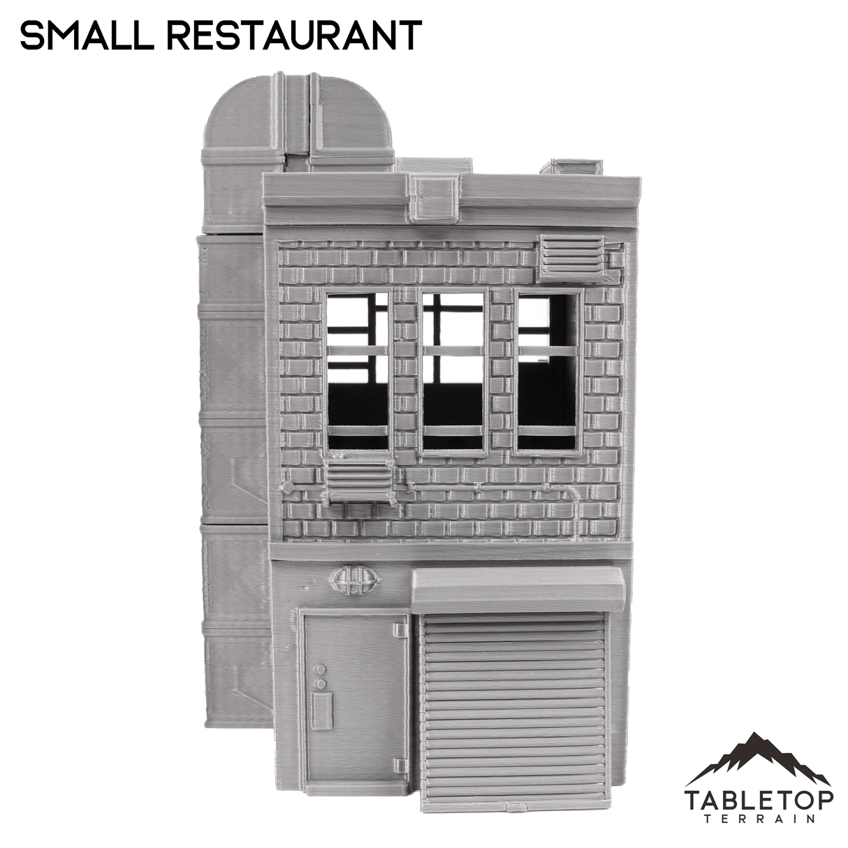 Tabletop Terrain Building Cyberpunk Small Restaurant - Cyberpunk Building