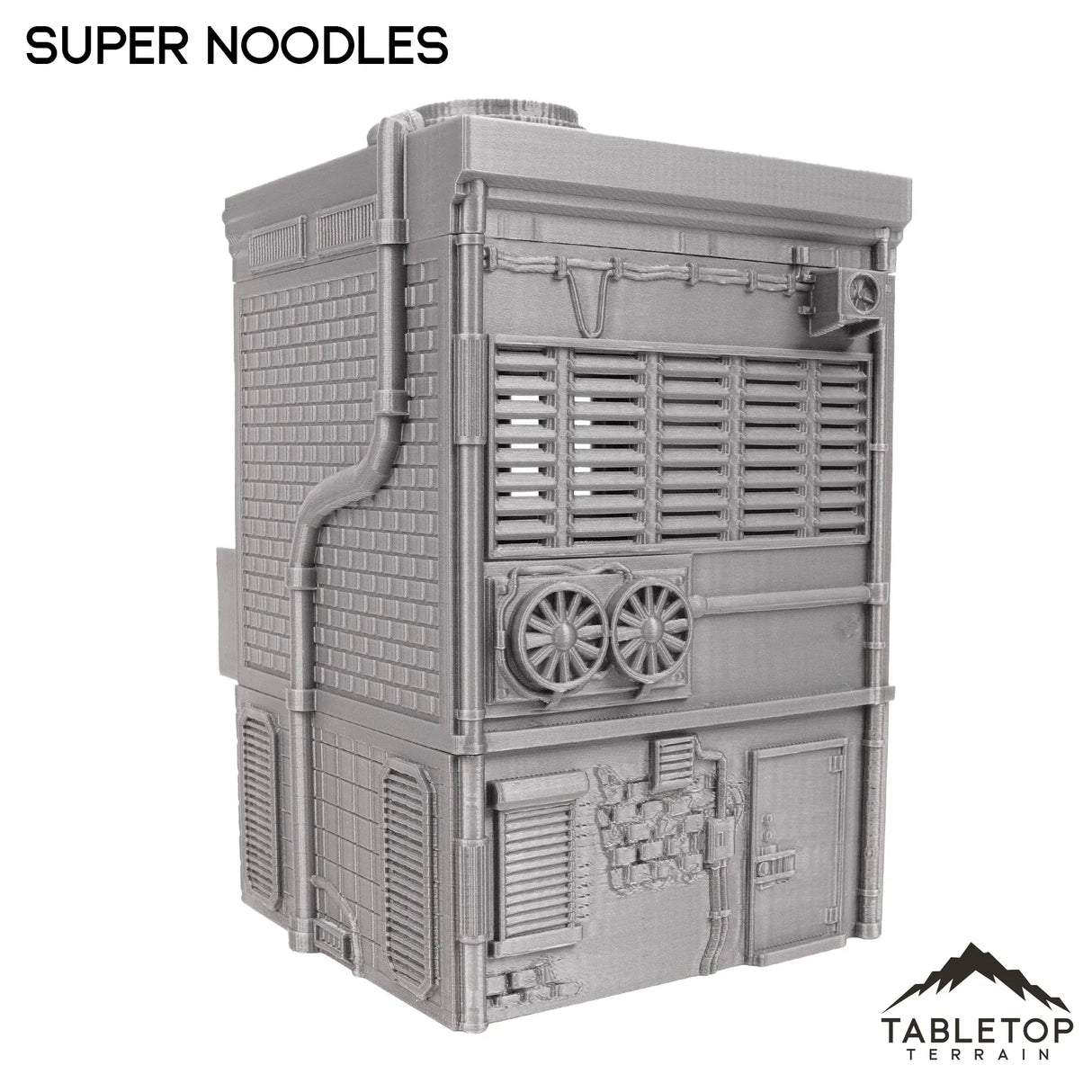 Tabletop Terrain Building Cyberpunk Super Noodles - Cyberpunk Building