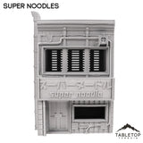 Tabletop Terrain Building Cyberpunk Super Noodles - Cyberpunk Building