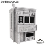 Tabletop Terrain Building Cyberpunk Super Noodles - Cyberpunk Building