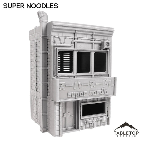 Tabletop Terrain Building Cyberpunk Super Noodles - Cyberpunk Building