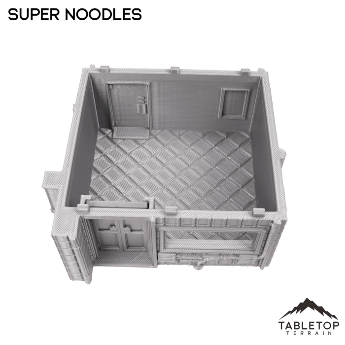 Tabletop Terrain Building Cyberpunk Super Noodles - Cyberpunk Building