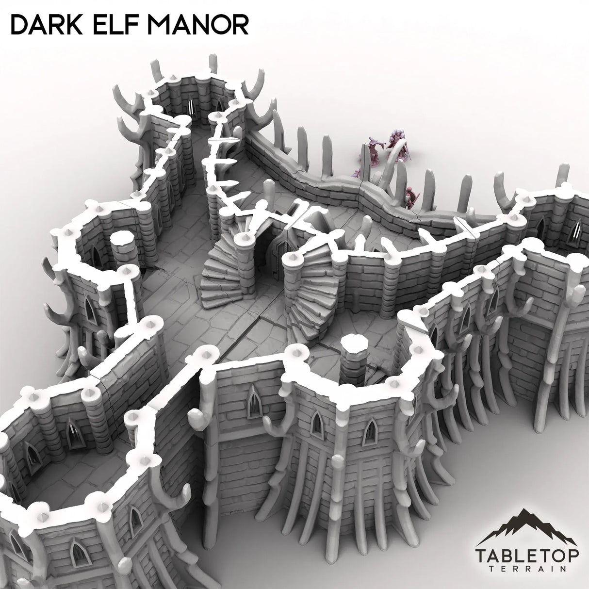 Tabletop Terrain Building Dark Elf Manor