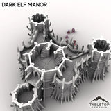 Tabletop Terrain Building Dark Elf Manor