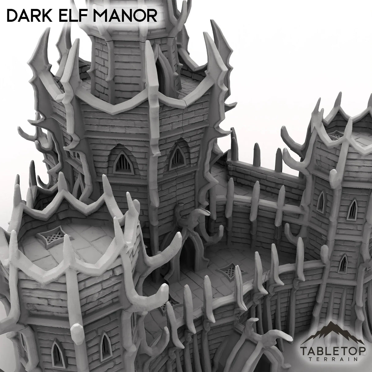 Tabletop Terrain Building Dark Elf Manor