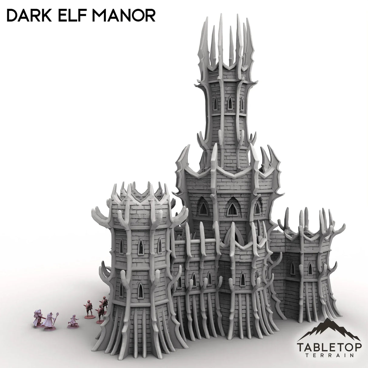 Tabletop Terrain Building Dark Elf Manor