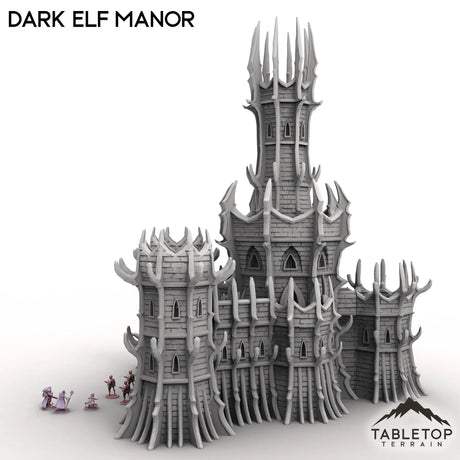 Tabletop Terrain Building Dark Elf Manor