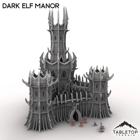 Tabletop Terrain Building Dark Elf Manor