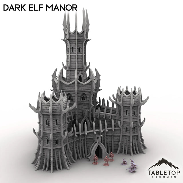 Tabletop Terrain Building Dark Elf Manor