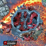 Tabletop Terrain Building Demonhelm - Fantasy Demon Building