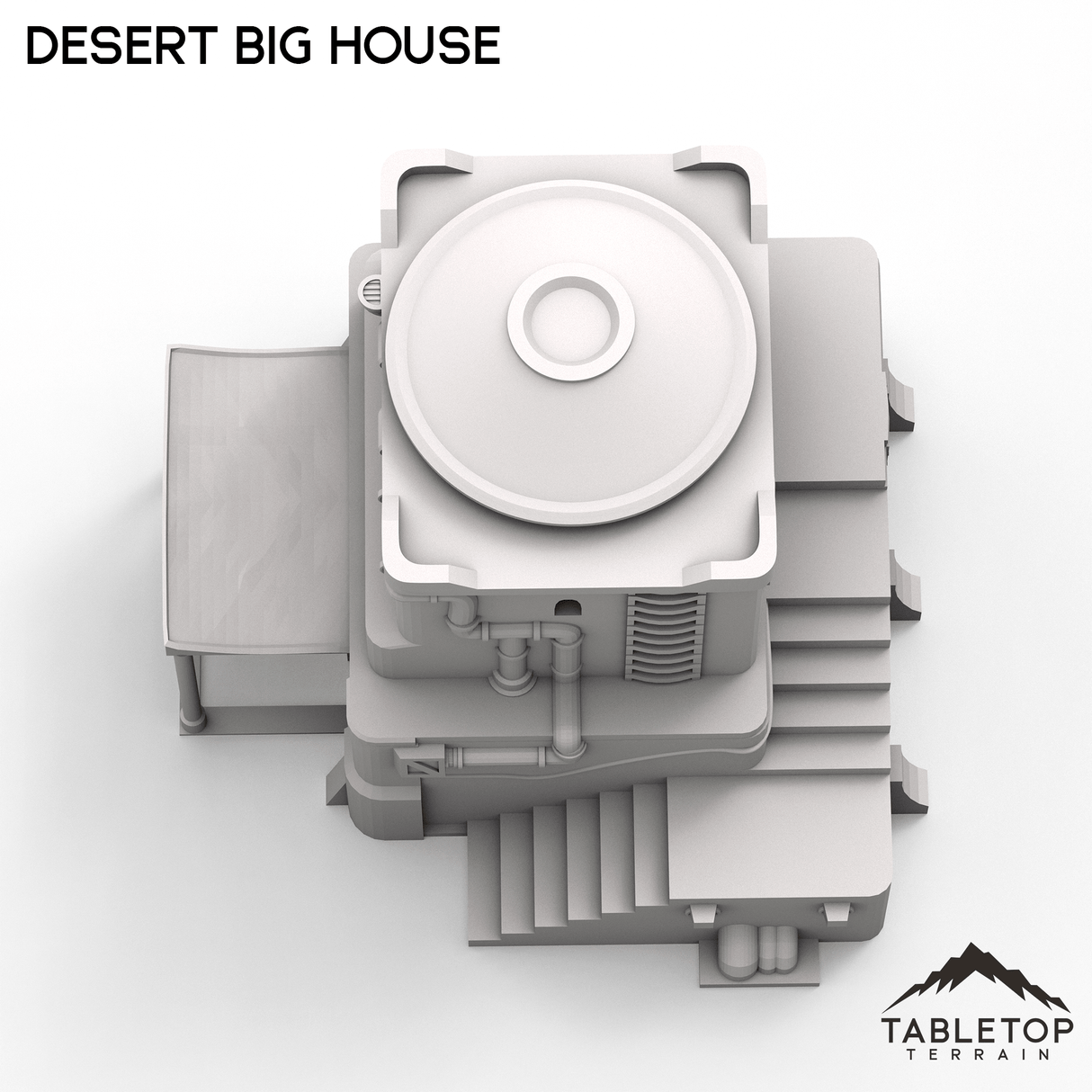 Tabletop Terrain Building Desert Big House