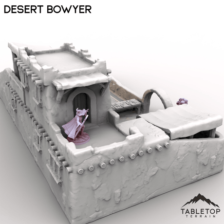 Tabletop Terrain Building Desert Bowyer