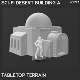 Tabletop Terrain Building Desert Building A - Star Wars Legion Building