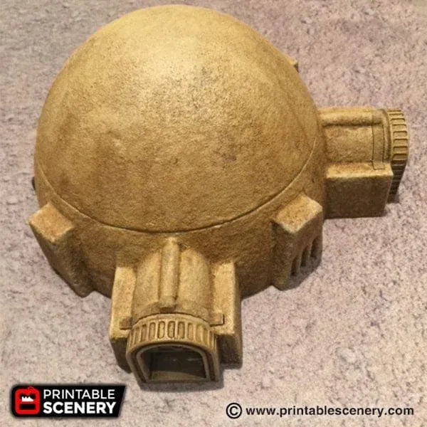 Tabletop Terrain Building Desert Building B - Star Wars Legion Building