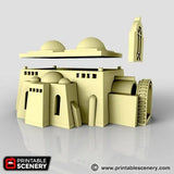 Tabletop Terrain Building Desert Building C - Star Wars Legion Building