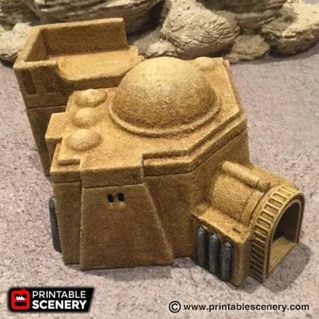 Tabletop Terrain Building Desert Building D - Star Wars Legion Building