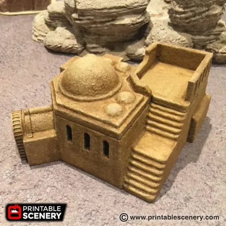 Tabletop Terrain Building Desert Building D - Star Wars Legion Building