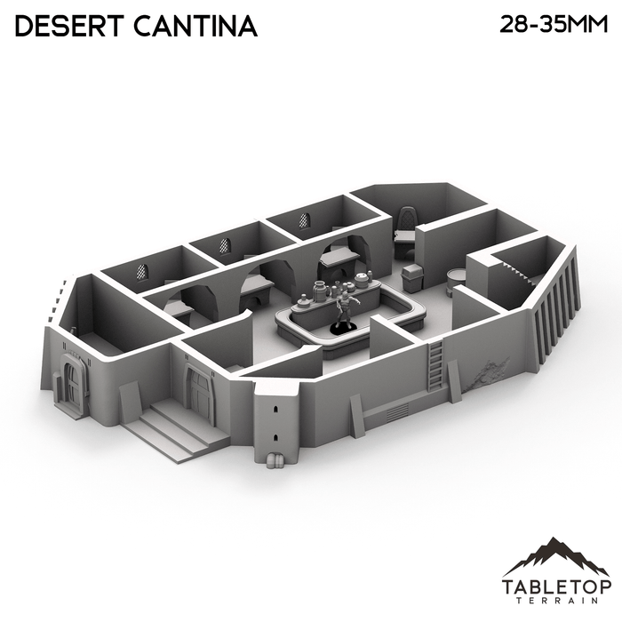 Tabletop Terrain Building Desert Cantina