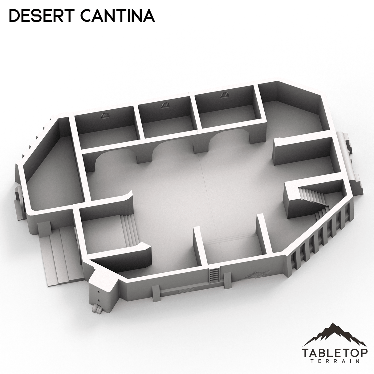 Tabletop Terrain Building Desert Cantina