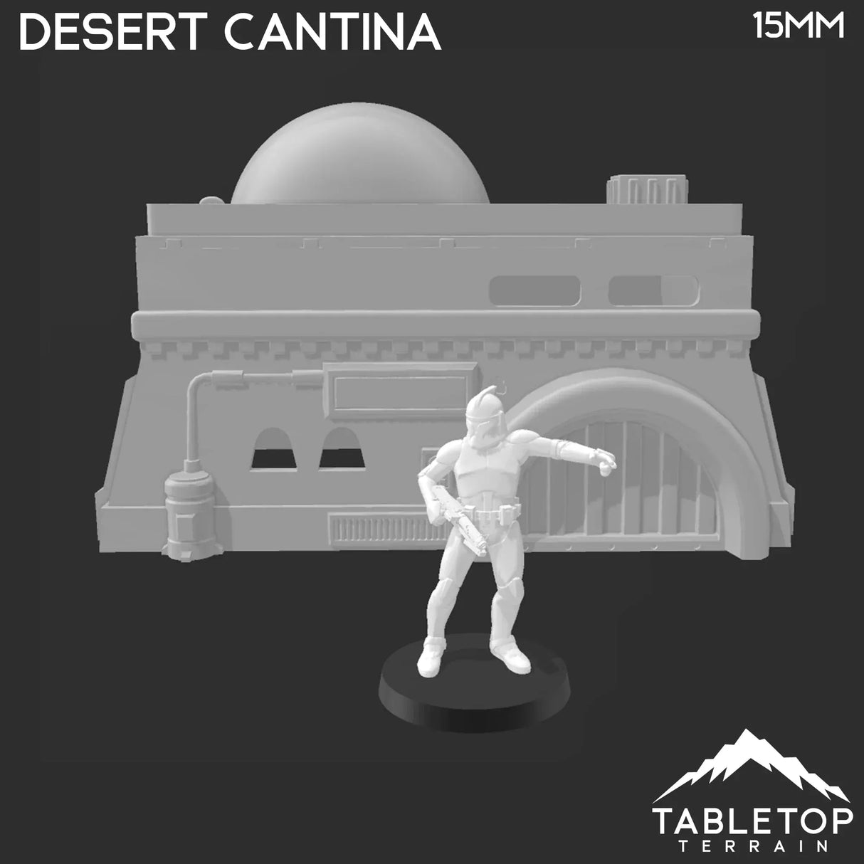 Tabletop Terrain Building Desert Cantina - Star Wars Legion Building