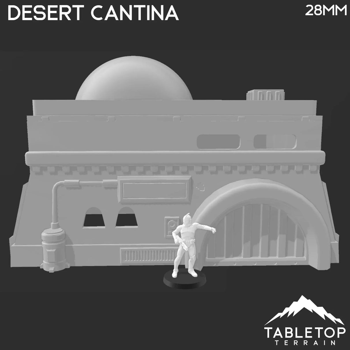 Tabletop Terrain Building Desert Cantina - Star Wars Legion Building