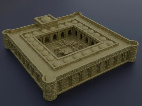 Tabletop Terrain Building Desert Caravanserai