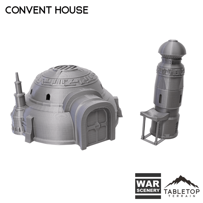 Tabletop Terrain Building Desert Convent House