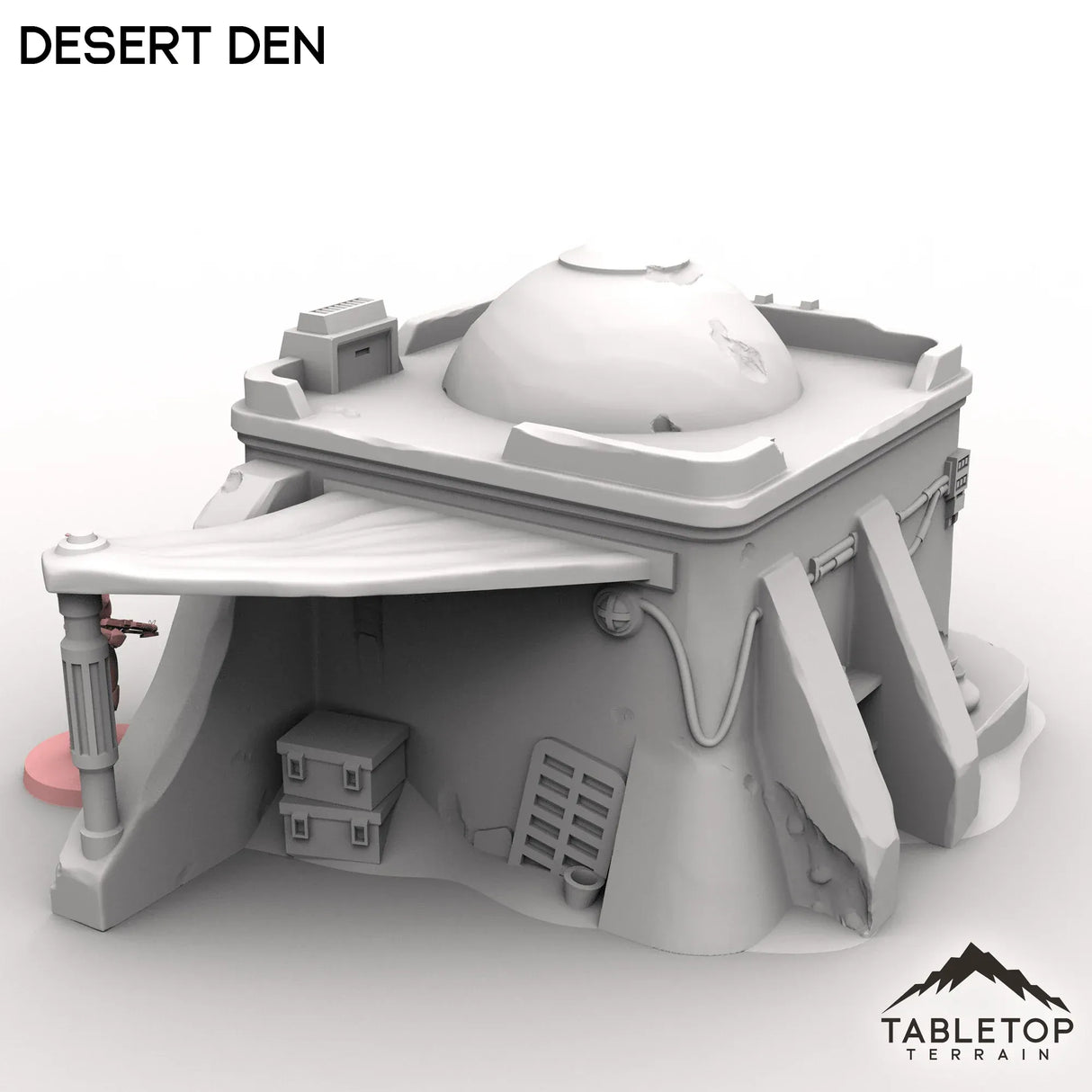 Tabletop Terrain Building Desert Den
