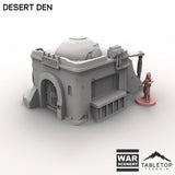 Tabletop Terrain Building Desert Den